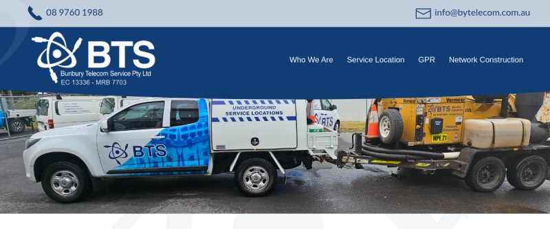 Bunbury Telecom homepage